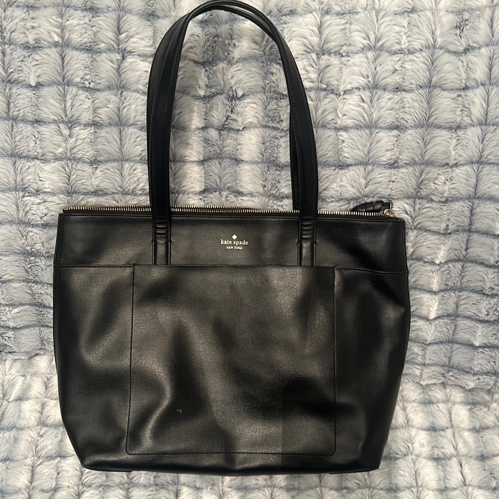 Preowned Kate Spade Black Tote/ Purse
